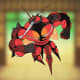 Buzzwole, a bug Pokémon with lots of muscles.